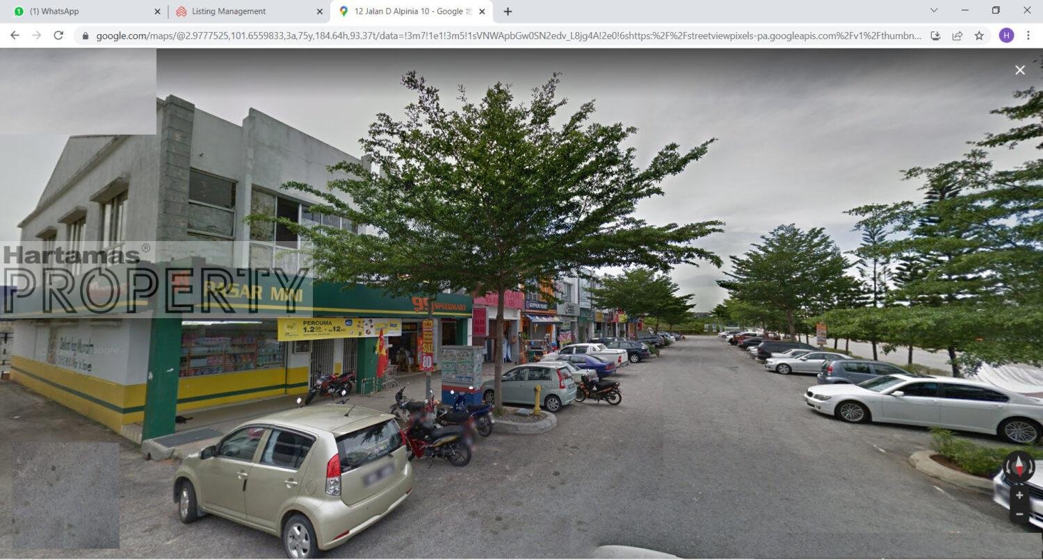 For Sale D Alpinia Two Story Shoplot