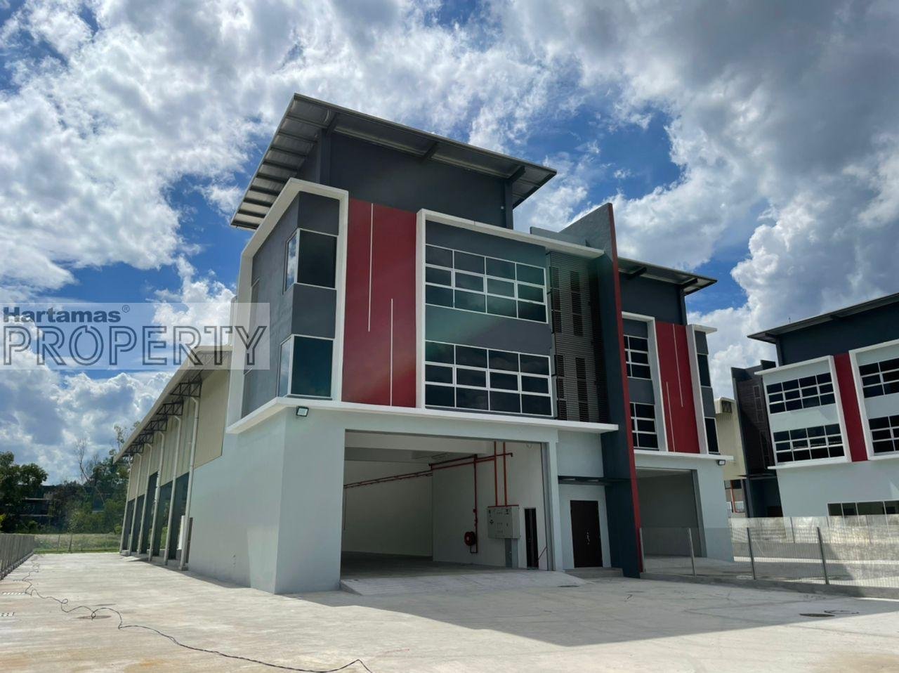 Brand New 3 Sty Office Semi-D Factory For Rent @ Balakong