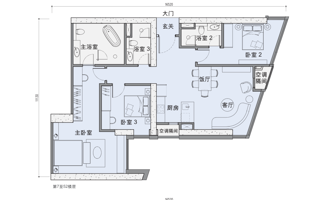 Floor plan: TYPE E