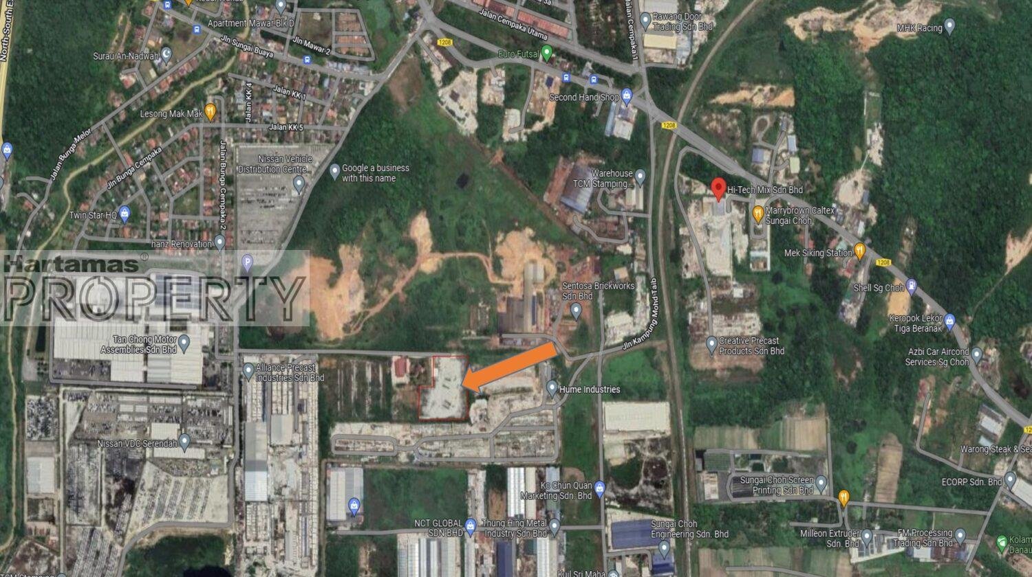 Rawang 4 Acre Industrial Land For Rent