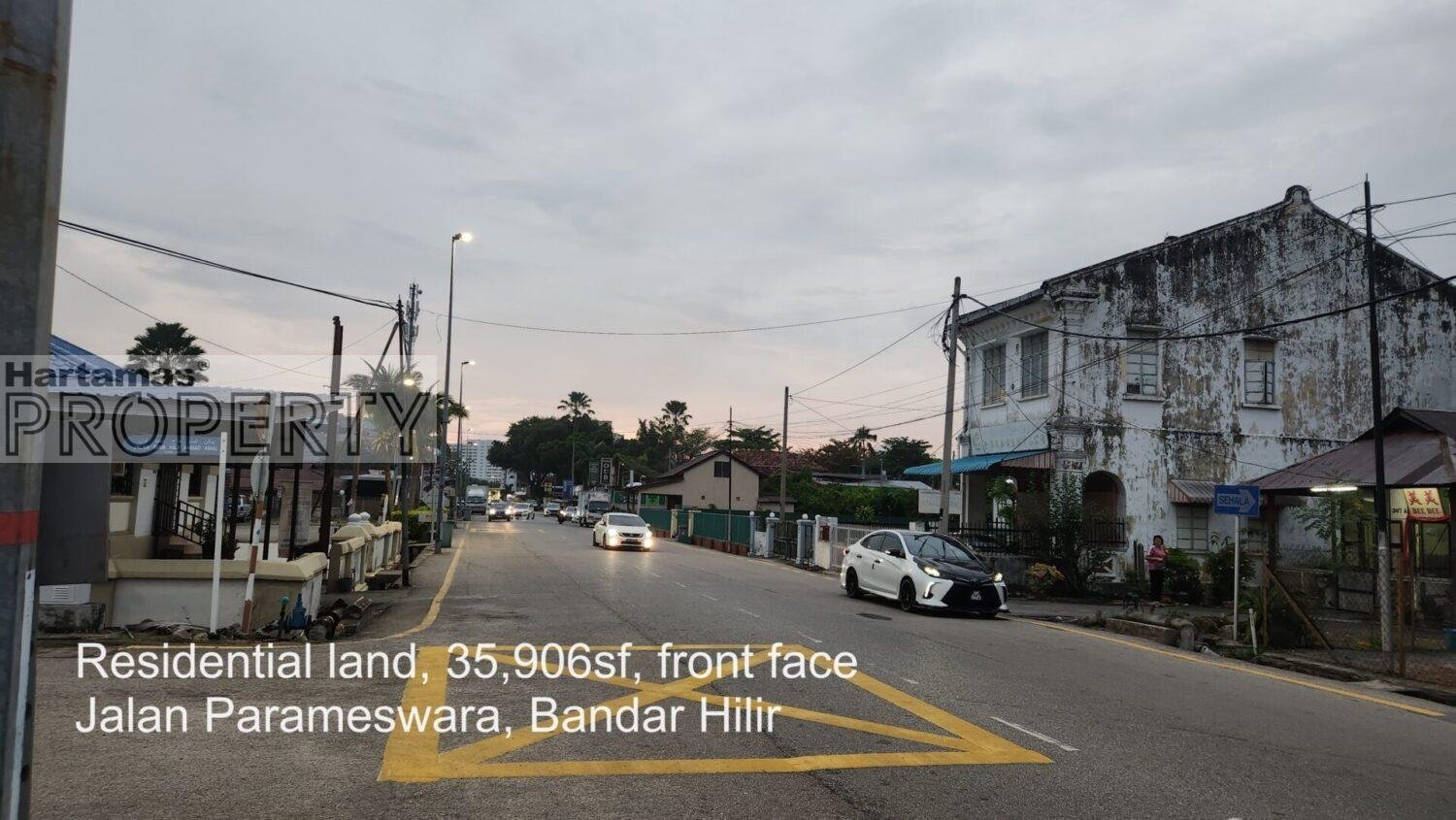 Residential Land @ Jalan Parameswara (back face Melaka Raya area), Bandar Hilir, Melaka