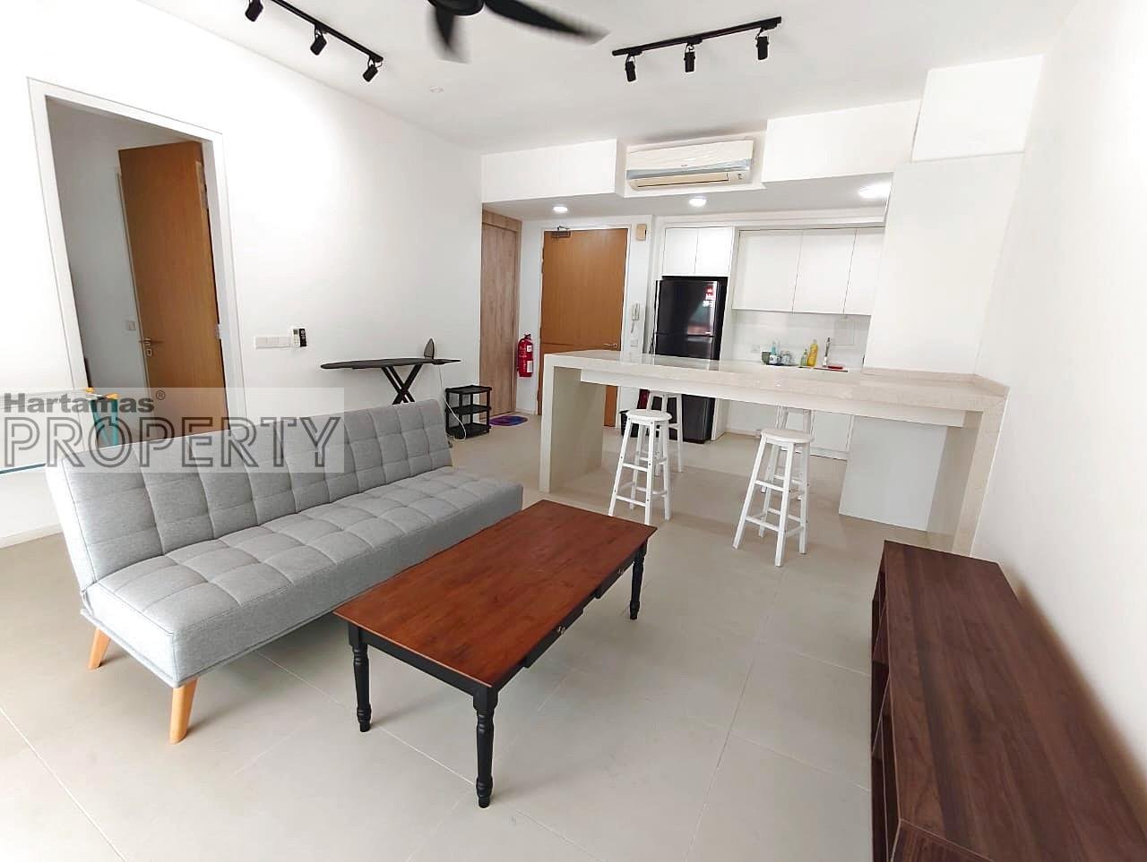 Cosy fully furnished cantara residence for rent, short walk to LRT