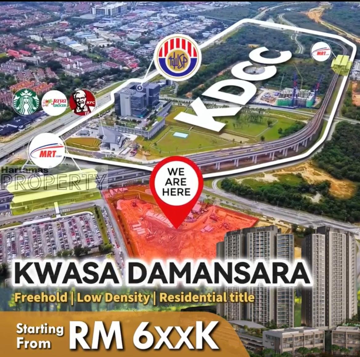 FREEHOLD RESIDENTIAL TITLE CONDO @ CITY CENTRE [35Steps Private Gateway to MRT]