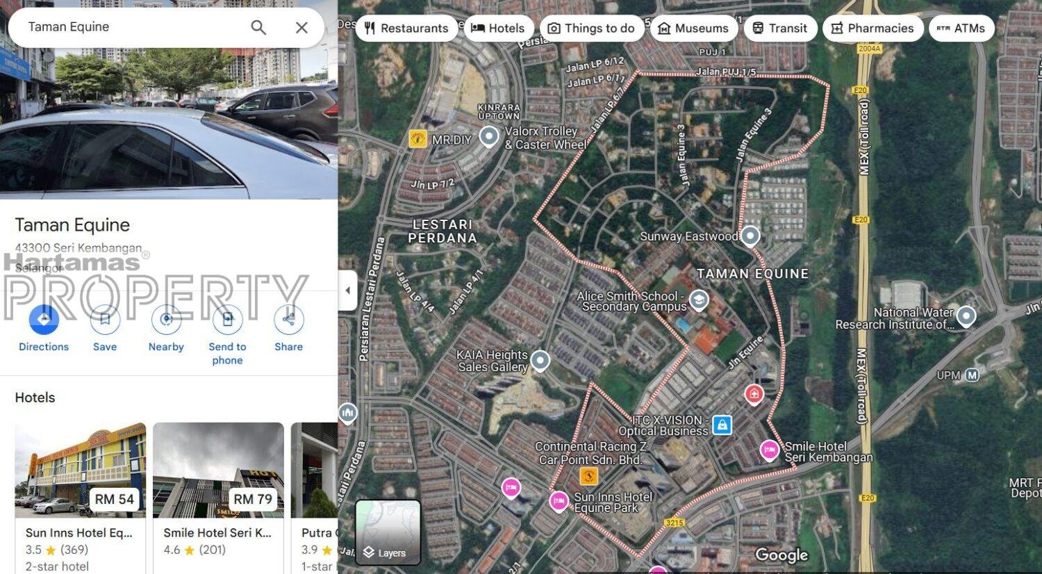 For Sale: Taman Equine | Bungalow Land 10,161 sqft | Residential Title | RM115 psf (Nego)
