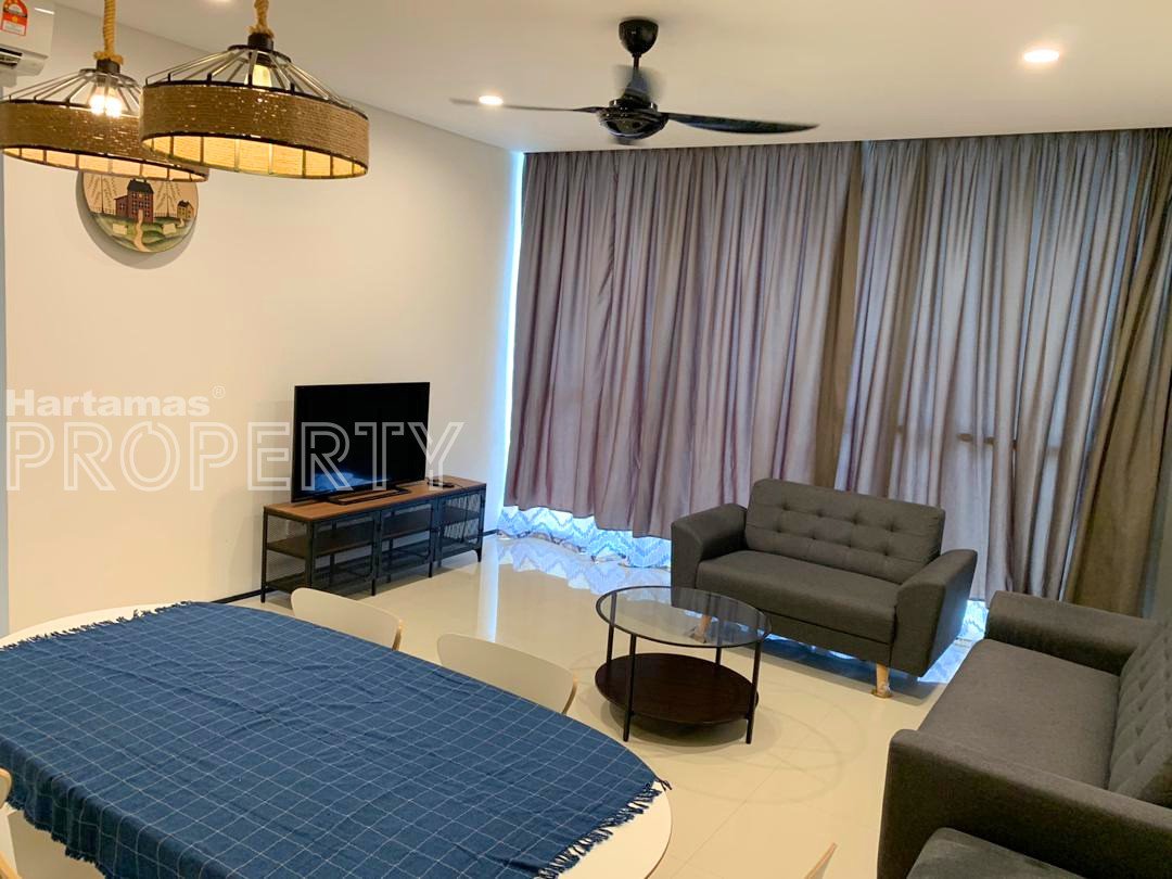 1237sf Fully Furnished 2+1 Bedrooms The Fennel Condo Sentul