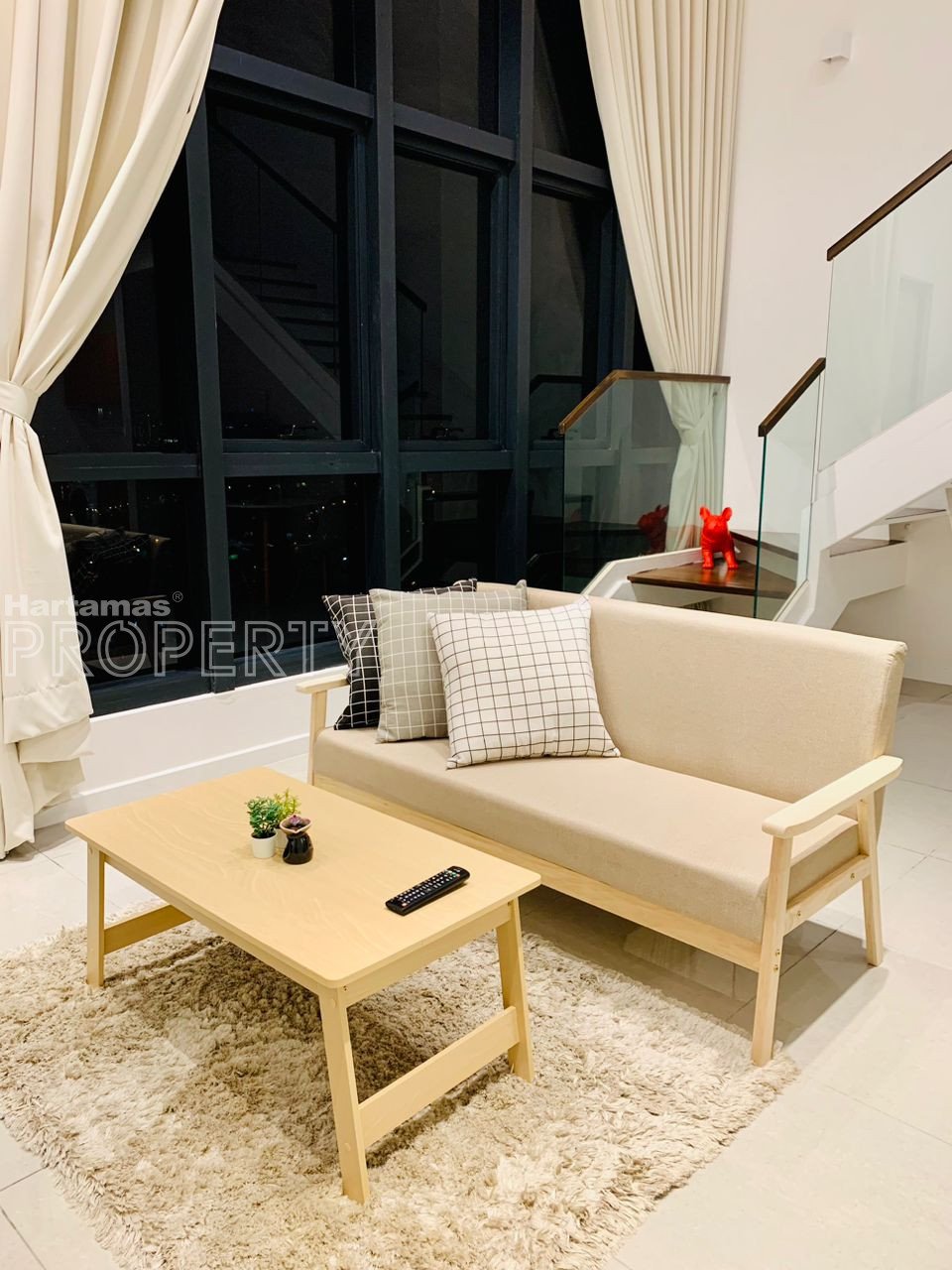 HighPark Suites, Duplex Fully Furnished, 2R2B, 743sf@SS6, Kelana Jaya, PJ