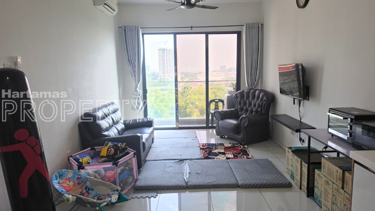 6444 2608 CORNER FULLY FURNISH 853sf 2 Room The Glenz Glenmarie Shah Alam