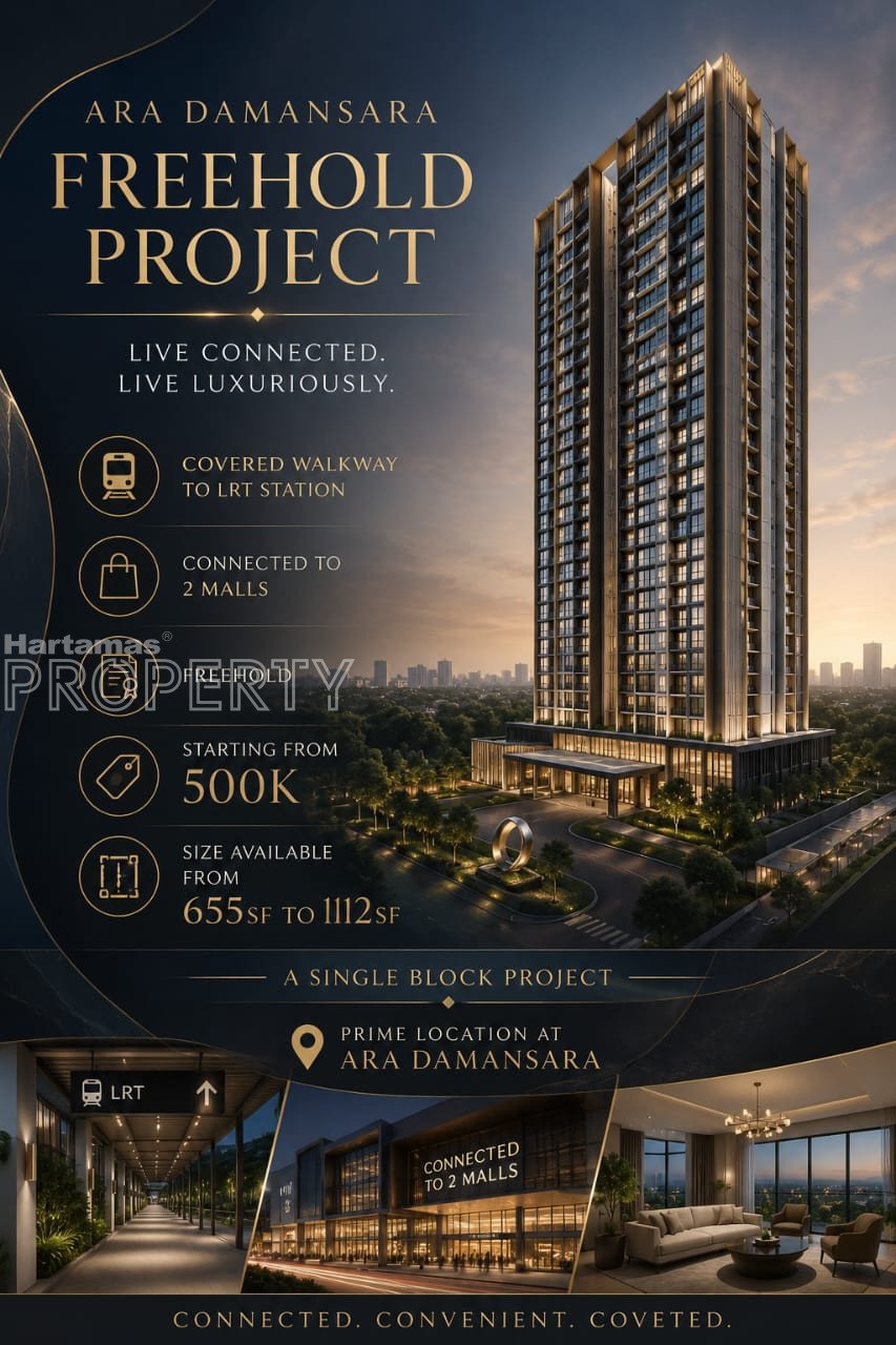 FREEHOLD Condo Project @ Ara Damansara (Check out my video!)