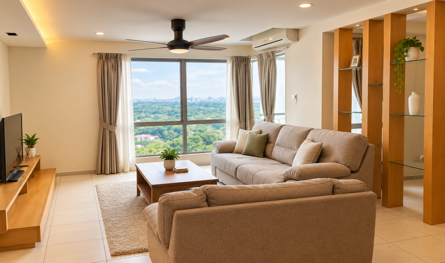 For Rent : Casa Indah 2 Kota Damansara – 2+1 Rooms 1,200 sqft – Golf View – Fully Furnished