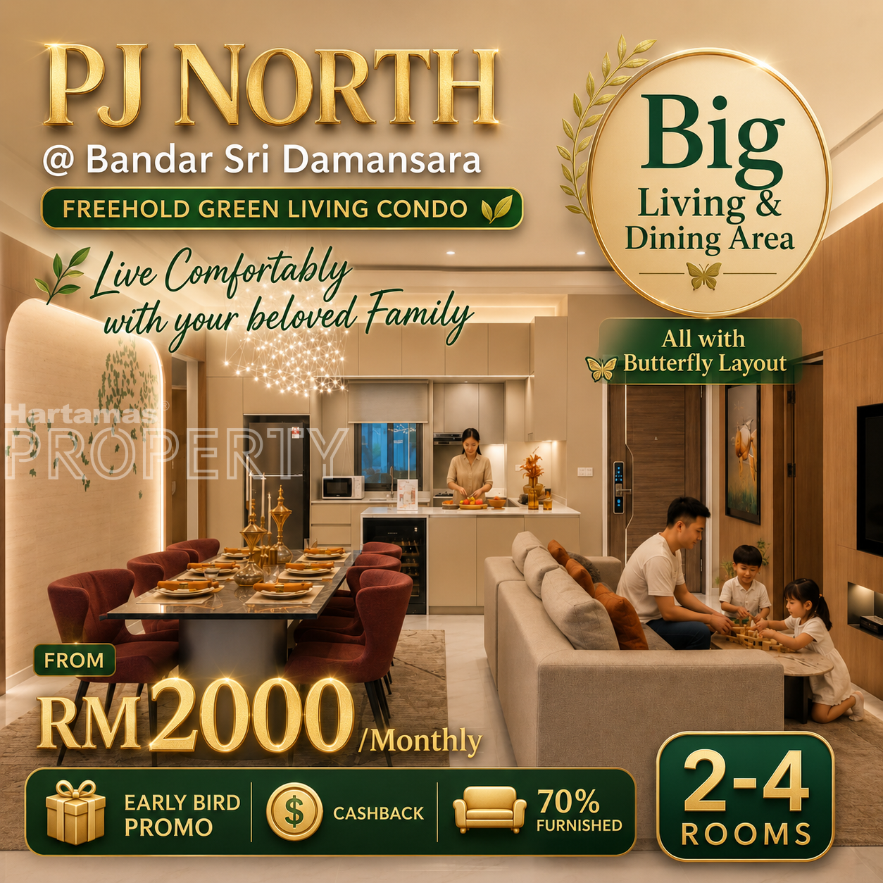 FREEHOLD Condo Project @ PJ North, Bandar Sri Damansara