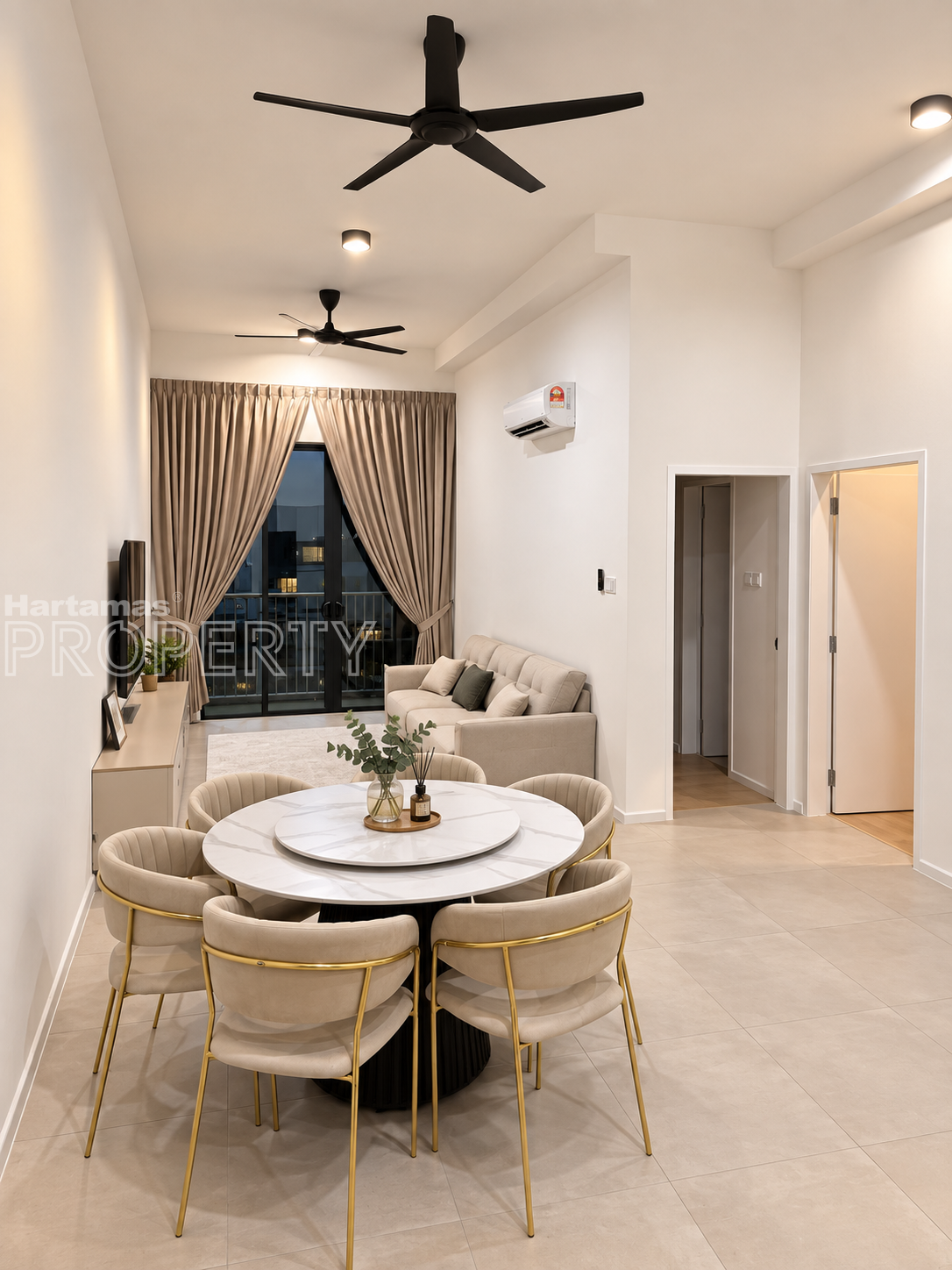 For Rent : MyAra Park Ara Damansara – 3 Rooms 850 sqft – Brand New – Fully Furnished