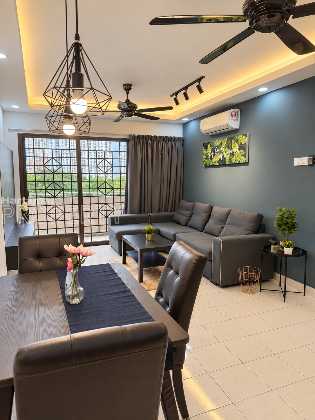 For Rent : Palm Spring Kota Damansara – 3 Rooms 936 sqft – Renovated – Fully Furnished