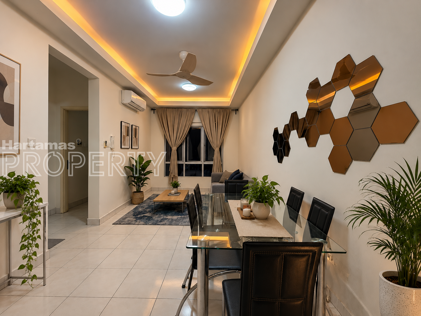 For Rent : Metropolitan Square Damansara Perdana – 3 Rooms 1,000 sqft – Renovated – Fully Furnished