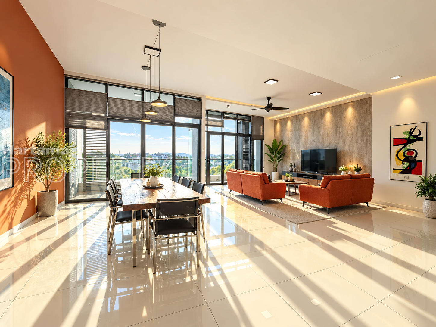 For Rent : Tropicana Grande – 4+2 Rooms 3,666 sqft – Luxury Fully Furnished