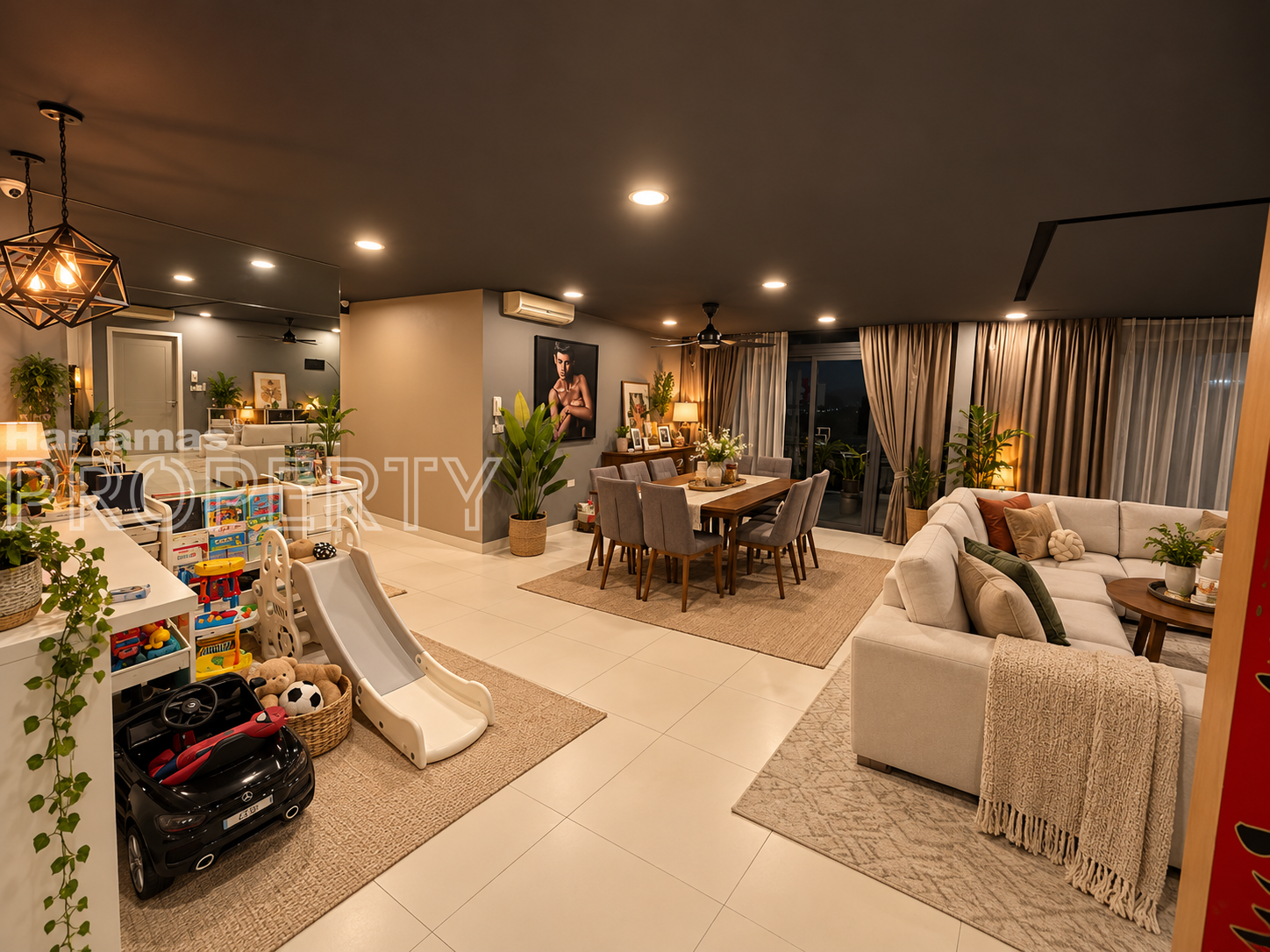For Rent : AraGreens Ara Damansara – 4 Rooms 2,284 sqft – Fully Furnished – For Rent