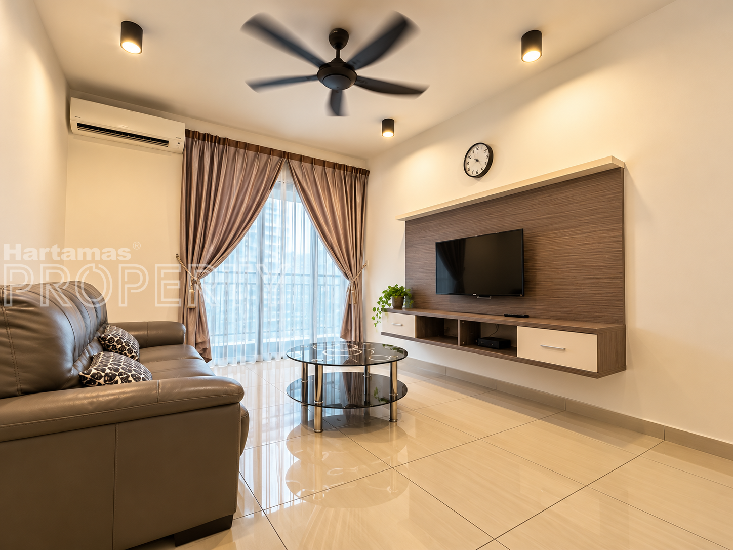 For Rent : Hijauan Saujana – 3 Rooms 1,398 sqft – Fully Furnished – 3 Car Parks