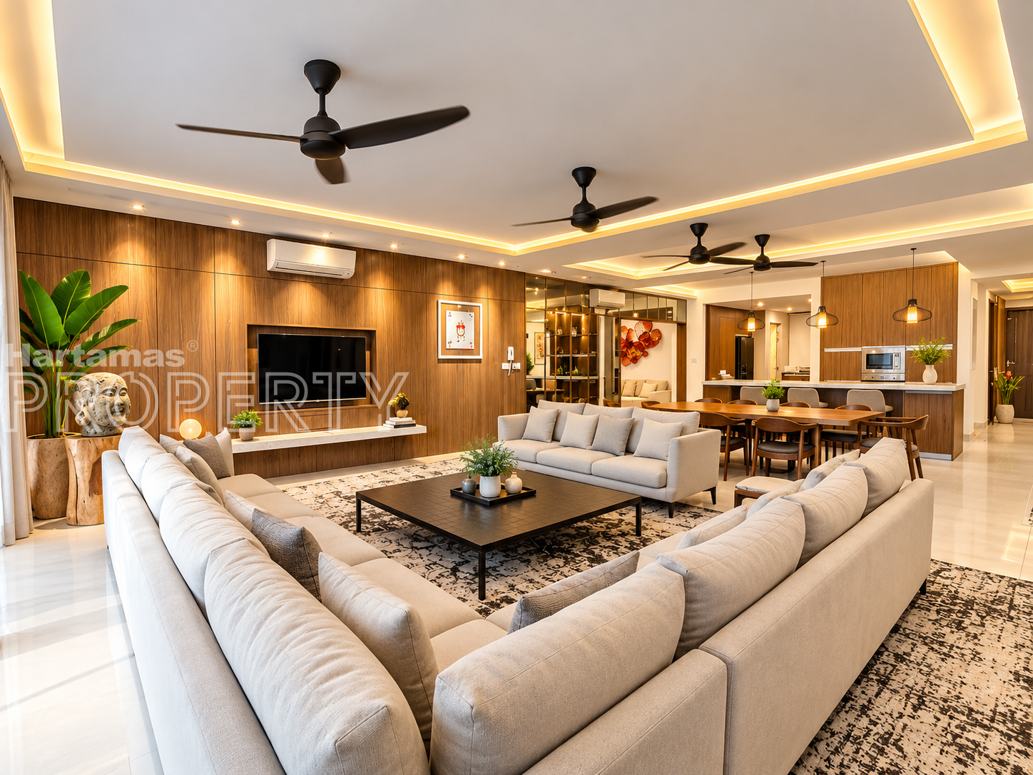 For Rent: AraGreens Ara Damansara – 4+2 Rooms – Fully Furnished – Big Balcony