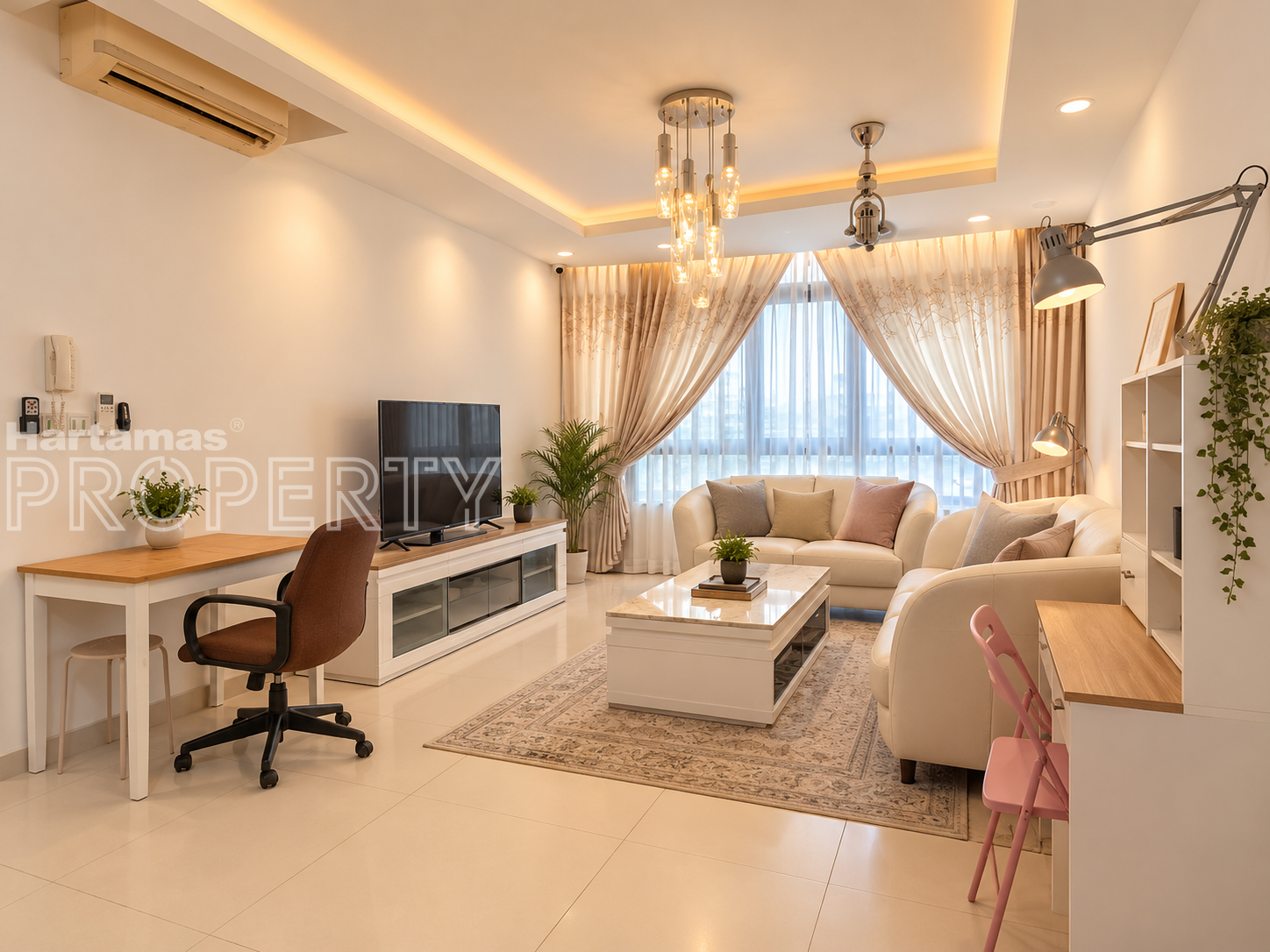 For Rent : AraGreens Ara Damansara – 2+1 Rooms 1,200 sqft – Fully Furnished